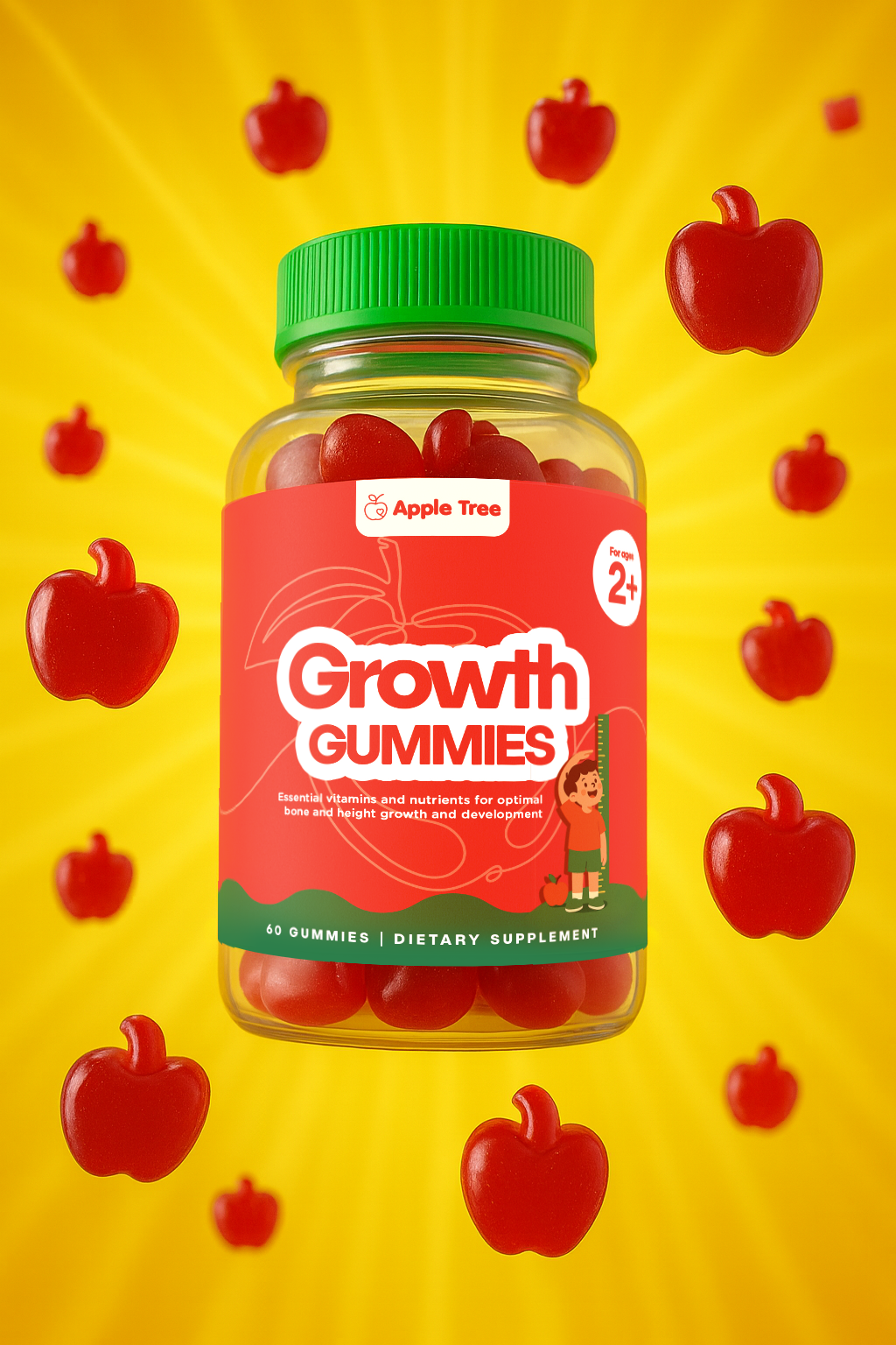 Apple Growth Gummies